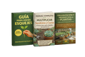 COMBO 3 GUIA PARA HACER ESQUEJES+MANUAL DE MULTIPLICACION DE SUCULENTAS Y CACTUS + Organización y Producción de Plantas a pequeña escala comercial